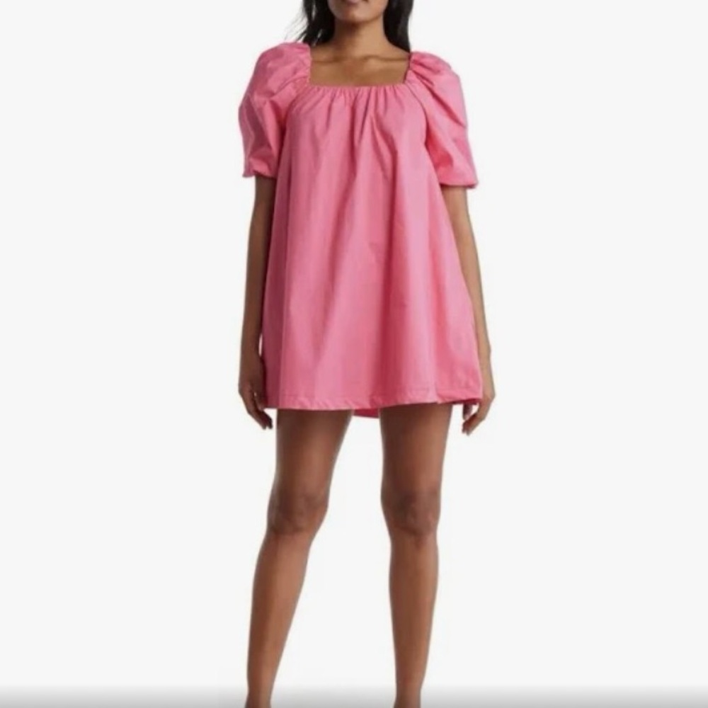 Melloday Puff Sleeve Minidress